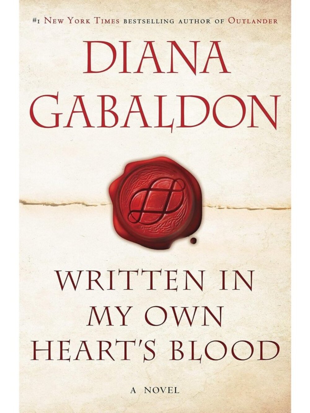 Hardcover Historical Fiction Novel - Written in My Own Heart's Blood, Time